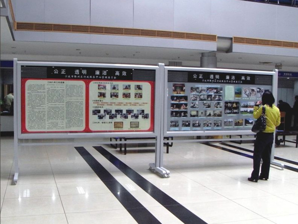 宣傳欄展板設計制作安裝 濟南凱濼標識